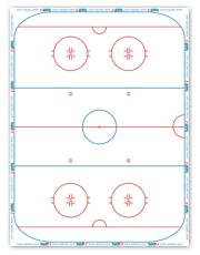 Taktifol-Ishockey, kit med 20 blad, vska och pennor i gruppen Taktifol / Taktifol idrott hos Bobo-Konen (T-IS-25)