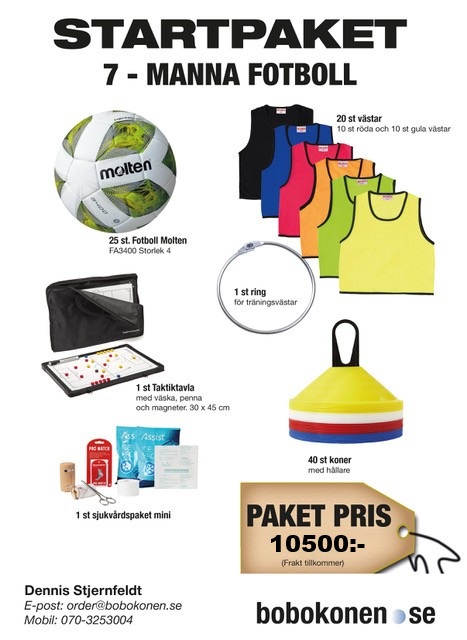 Startpaket   7 - manna fotboll