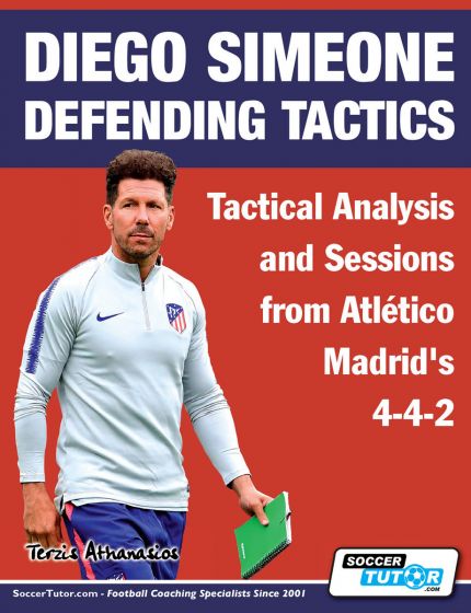 DIEGO SIMEONE DEFENDING TACTICS - TACTICAL ANALYSIS AND SESSIONS FROM ATLÉTICO MADRID’S 4-4-2 i gruppen Böcker / Taktik/Teknik hos Bobo-Konen (ST-B052)