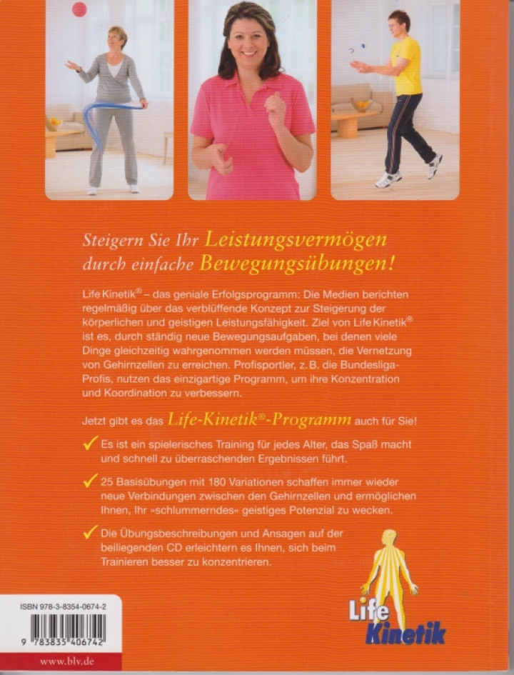 Life Kinetik® - Gehirntraining durch Bewegung - mit CD zum Üben i gruppen Böcker / Övriga hos Bobo-Konen (LK120)